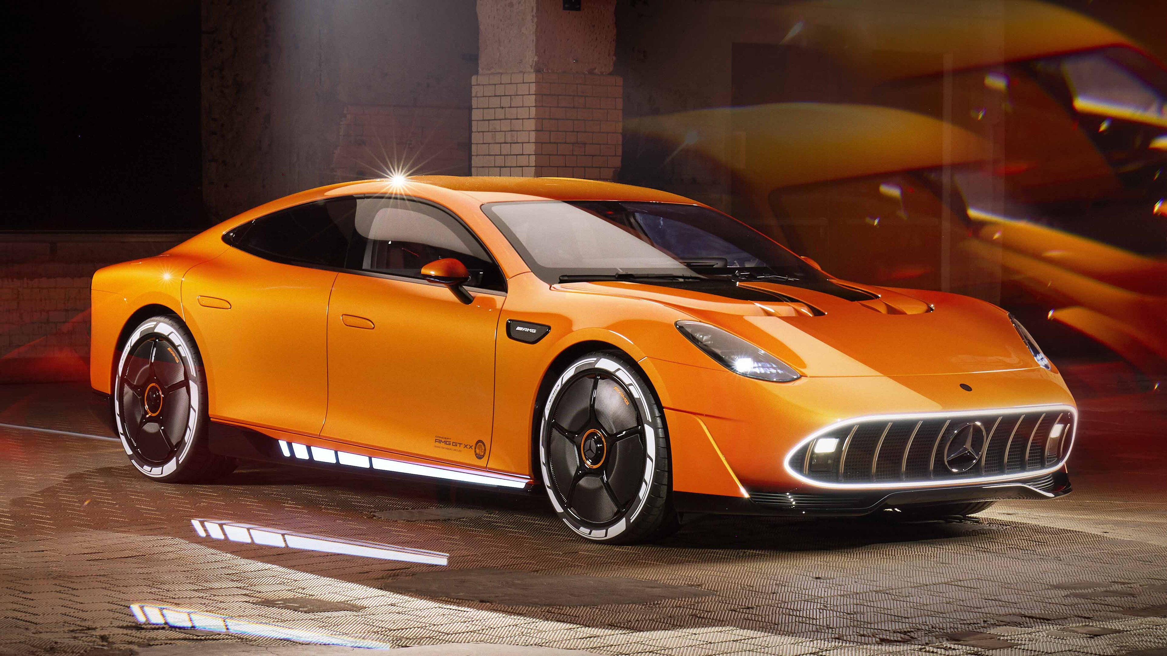 Hammer time: up close with the wild Mercedes AMG GT XX concept